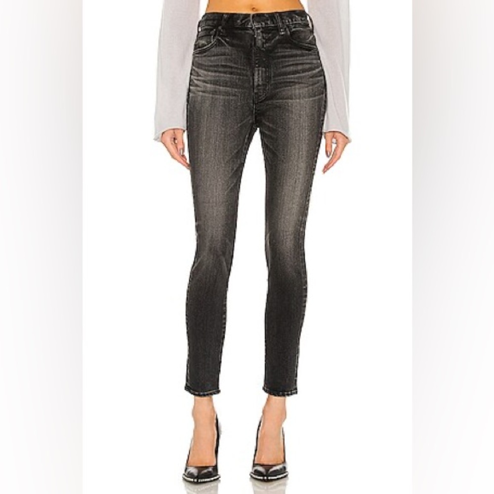 NWOT Moussy Vintage Fleetwood Rebirth Skinny high rise Jeans in Black